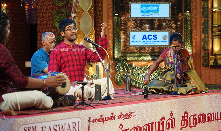 Abhishek Raghuram – Vocal at Chennaiyil Thiruvaiyaru – Season 15